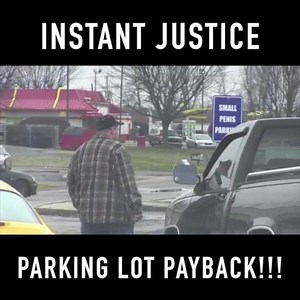 "SMALL PENIS PARKING" No matter how far I park my car they still do this.. | Tom Mabe