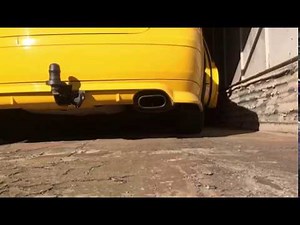 ba xr6 turbo middle muffler delete BEFORE AND AFTER