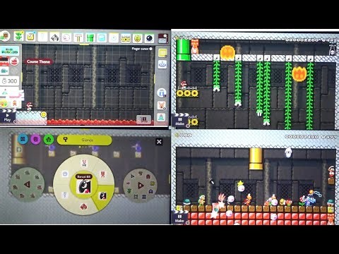 SMM 2. Making a Lava Level (part 1)