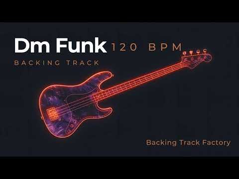 Dm Funk Backing Track | Tight Groove for Guitar, Bass & Keys #funk #backingtrack