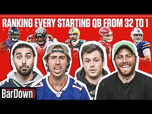 RANKING EVERY 2021 STARTING NFL QB FROM 32 TO 1