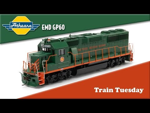 Train Tuesday 04/07/26: Athearn HO EMD GP60