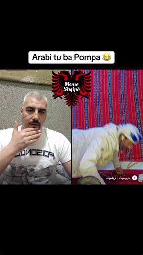 Funny Arabic Meme with Pompa