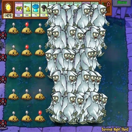 Potato Mine Bomb Tackle Vs Yeti Zombie… Yeti Couldn’t Escape the Massive Explosion! 🥶💣😱 #PvZ2