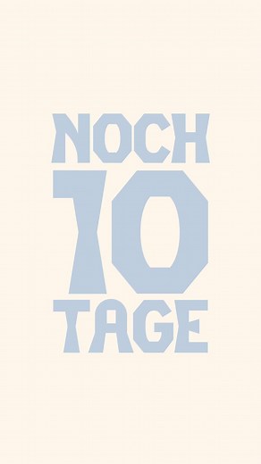Nur noch 10 Tage! Und heute teile ich zum ersten Mal die Tracklist von „Das ist los“ mit euch. Die Vorfreude steigt… #DasIstLos #newmusic