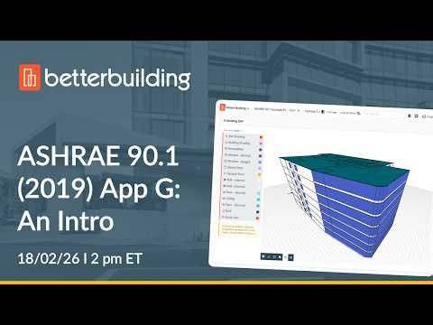 ASHRAE 90 1 (2019) Appendix G: An Intro