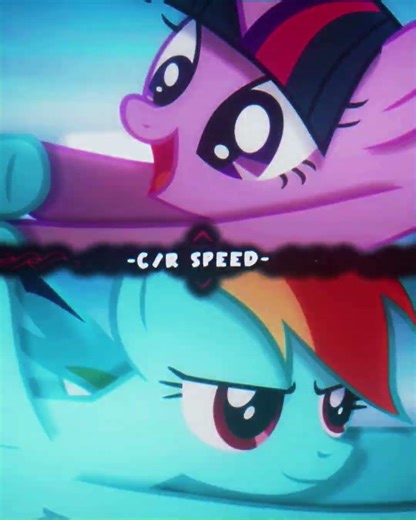 Twilight Vs rainbow dash