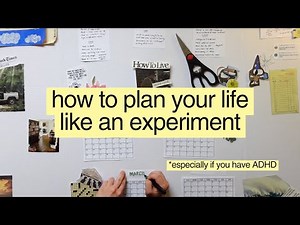 Why I plan my life on a science fair board (and you should, too!)