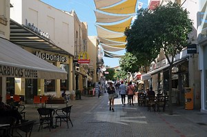 Ledra Street in Nicosia, Cyprus