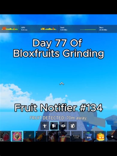 Day 77 Of Bloxfruits Grinding Fruit Notifier, Normal Gacha/Gacha Spin Pirate Raid YETI | Bloxfruits | #bloxfruits #roblox #zioles #gacha #day77 #Yeti