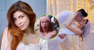 Xoana González y su divertida reacción al no agarrar el bouquet de Aída Martínez | VIDEO