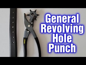 General Revolving Hole Punch Review And How To Use