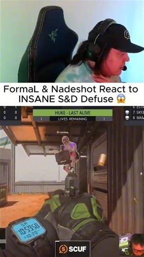 Nadeshot's Reaction to This Defuse is CRAZY #codclips #callofduty #bo7