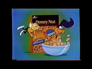 1990 General Mills Honey Nut Cheerios "Wil E Coyote & The Road Runner" TV Commercial