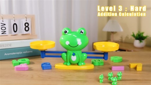 Watch Frog Banlance Math Game on Amazon Live
