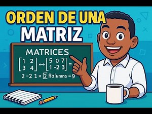 "¡No más confusión! Aprende el ORDEN de una MATRIZ en 5 MINUTOS 😱📚"