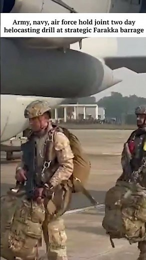 Indian Army’s Recent Helocasting Drill | Special Forces Water Insertions 🌊🚁