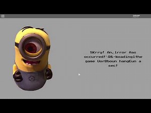 How To Get Error Screen On Roblox Despicable Forces