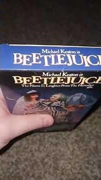 Beetlejuice (1988) VHS Review