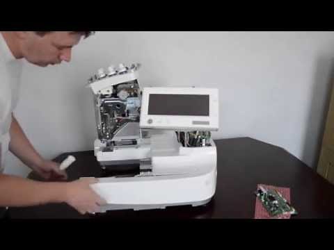 brother broken pr600 and pr620 faulty pcb control module repair, change.