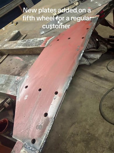 Custom Welding for Fifth Wheel Enhancements