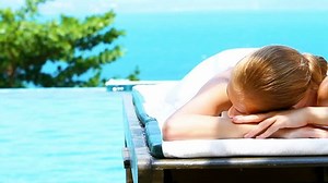 Beautiful Woman Lying Spa Bed Waiting Stock Footage Video (100% Royalty-free) 2344451 | Shutterstock