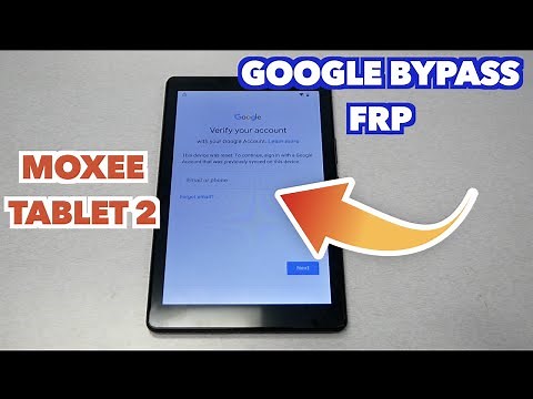 Moxee tablet 2 How to bypass google activation screen FRP by metro pcs