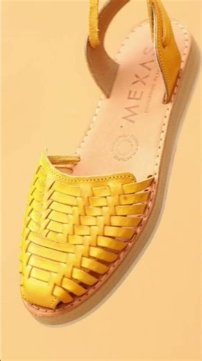 Summer Knit Leather Sandal