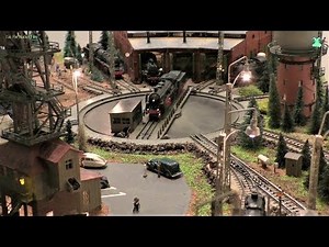 Märklin H0 ( 1:87 ) Dampflok Betriebswerk - M-Gleise, Drehscheibe, Lokschuppen,...