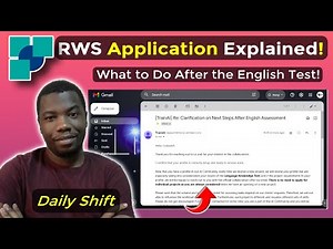 RWS Application Explained — What to Do After Completing the English Test (2025 Update)