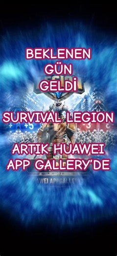 Survival Legion Artık Huawei AppGallery'de! 🛡️🔥 #shorts