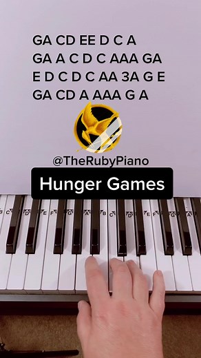 How to Play The Hanging Tree from The Hunger Games on Piano