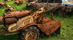 The Rust Monster Lives Again! Fully Restoring an Abandoned Rototiller | Alexander Brain