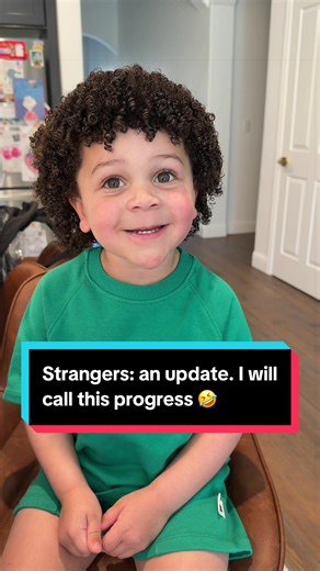 We may not be completely convinced on the whole #stranger situation, but I think this is #progress. #toddlersoftiktok #funny #fyp