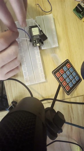 Keypad Circuit Design and Testing #electronics #diy #esp32 | One Day One Project #arduino