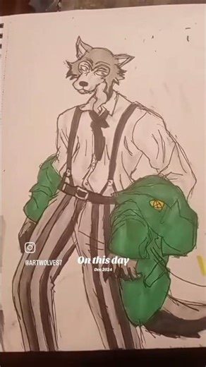 #onthisday #legoshi #beaststars #anime #fyp