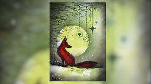 Gideon and the Christmas Charms To learn more about the techniques and products used to make this beautiful card, head over to https://laviniastamps.com/gideon-and-the-christmas-charms/ The juicy consistency of the Lavinia Elements Inks, lend themselves perfectly to this technique for creating backgrounds by spritzing and lifting directly off the craft mat onto multifarious card. Tracey went on to decorate stark fern branches with Christmas Charms, much to the delight of our gorgeous fox, Gideon