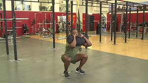 Sandbag Front Squat