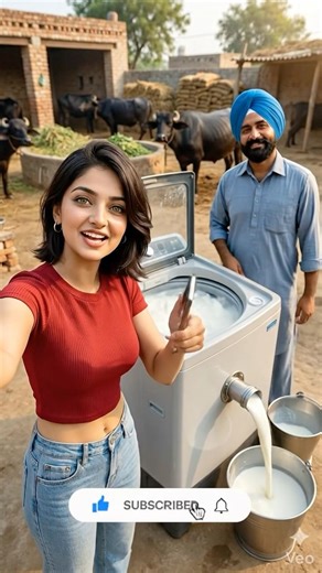 “Aap Yakeen Nahi Karoge 😳 Machine Se Lassi Ban Rahi Hai! 🔥” #viralvideo