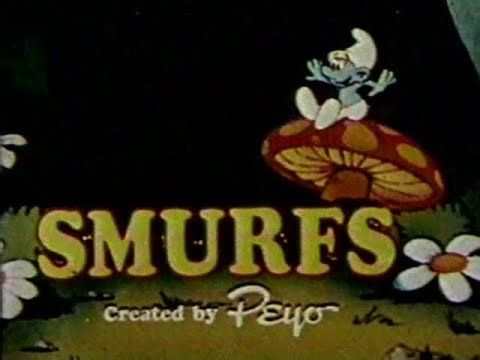 1984 Smurfs Cartoon Closing Credits on Global TV