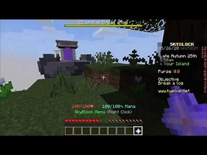 how to reset your hypixal skyblock