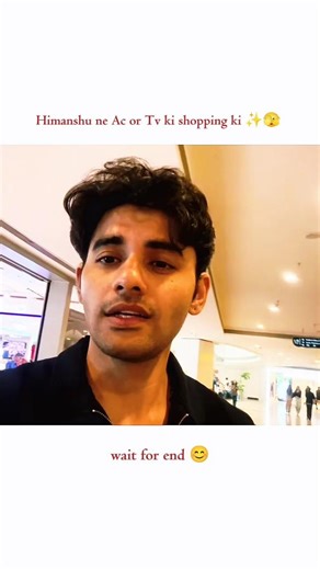 Himanshu ne ki Ac or Tv ki shopping 🫣#himanshuawasthi #shorts #youtubeshorts