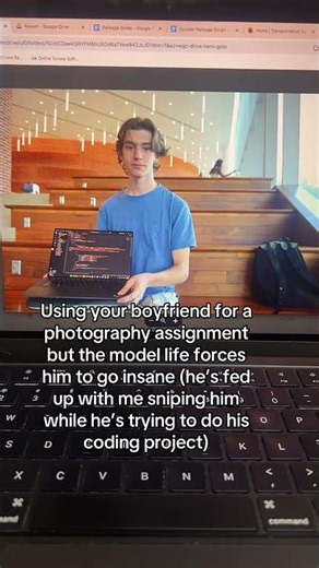 He loved being a model - #photography #model