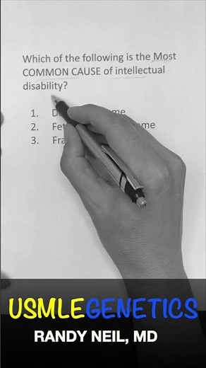 USMLE GENETICS Less than 1 minute #usmlestep #usmle #medicalschooljourney #usmlejourney