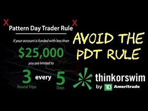 Avoiding The PDT Rule || Growing A Small Account Under $25,000