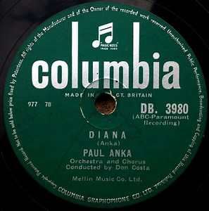 Paul Anka - Diana / Don't Gamble With Love