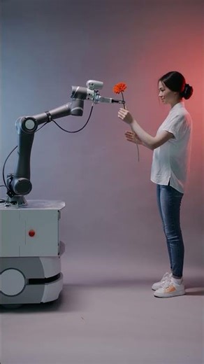 Robot Interaction That Feels Impossibly Real #ai #robotics