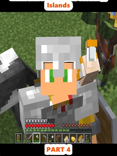 Completing Minecraft on Endless Floating Islands