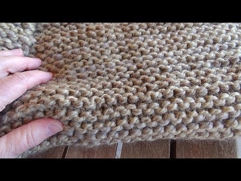 Πλέκω τη πιο εύκολη κουβέρτα με βελόνες!