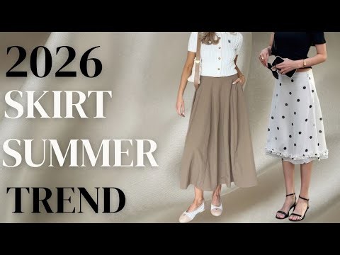 2026 Summer Skirt Trends You NEED to Try !